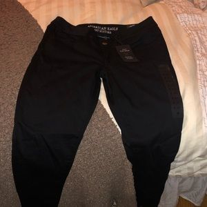 Black American Eagle Jeggings